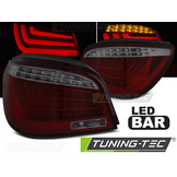 Achterlichten geschikt voor BMW E60 07 03-02 07 rood smoke LED strip