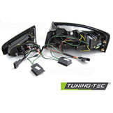 Achterlichten geschikt voor Audi A5 07-06 11 zwart LED strip