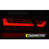 Achterlichten geschikt voor Audi A5 07-06 11 zwart LED strip