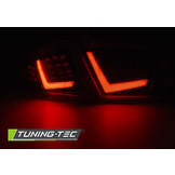 Achterlichten geschikt voor Seat Leon 03 09-12 rood LED strip
