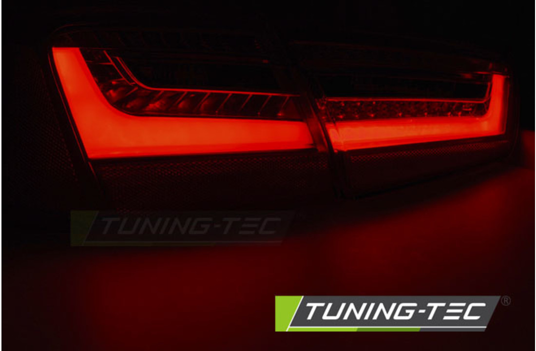 Achterlichten AUDI A6 C7 11-10 14 ROOD HELDER LED