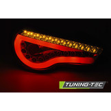 Achterlichten geschikt voor Toyota GT86 12-16 LED strip zwart seq