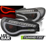 Achterlichten geschikt voor Toyota GT86 12-16 LED strip zwart seq
