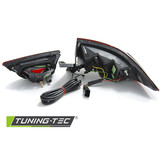 Achterlichten geschikt voor Renault Clio IV 13-16 hatchback LED strip smoke