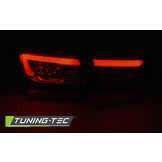Achterlichten geschikt voor Renault Clio IV 13-16 hatchback LED strip smoke