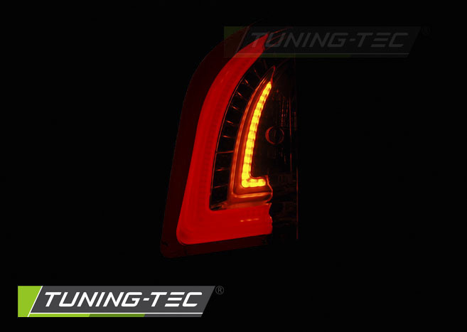 Achterlichten voor VW UP! 3 11- / SKODA CITIGO 12 11- ROOD HELDER LED STRIP