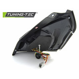 Achterlichten geschikt voor Ford Fiesta MK7 12-16 HB chroom LED strip