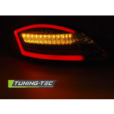 Achterlichten geschikt voor Porsche Boxster 987/Cayman 05-08 rood smoke seq LED