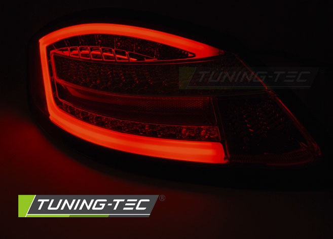 Achterlichten geschikt voor Porsche Boxster 987/Cayman 05-08 rood smoke seq LED