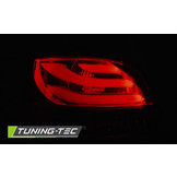 Achterlichten geschikt voor Peugeot 206 10 98- rood smoke LED strip