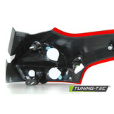 Achterlichten geschikt voor Ford Focus 3 15-18 hatchback rood smoke LED