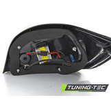 Achterlichten geschikt voor BMW E60 03 07-12 09 zwart LED strip