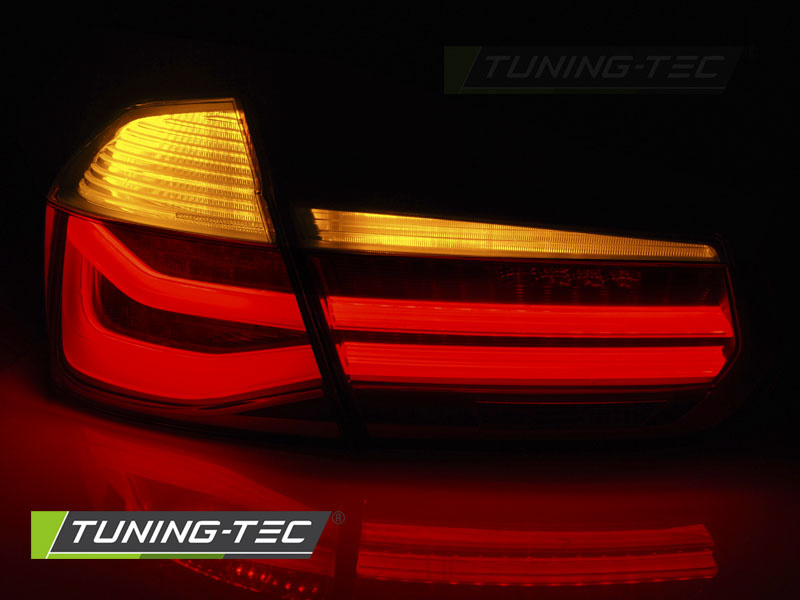 Achterlichten geschikt voor BMW F30 11-15 smoke LED strip