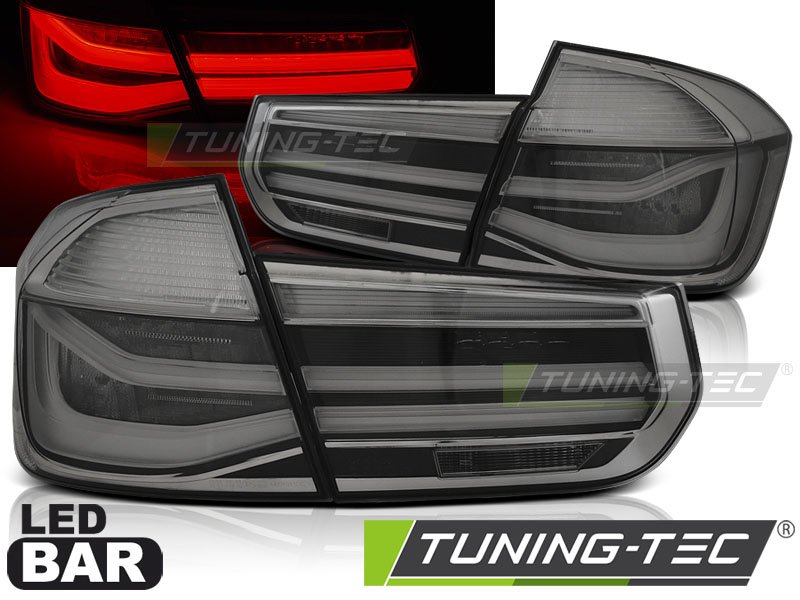 Achterlichten geschikt voor BMW F30 11-15 smoke LED strip