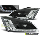 Koplampen met parkeerlicht geschikt voor Ford Focus II 09 04-01 08 zwart