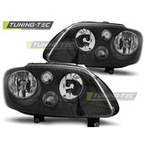 Koplampen geschikt voor VW Touran 02 03-10-06 / Caddy zwart