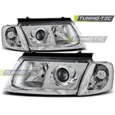 Koplampen geschikt voor VW Passat B5 3B 11-96-08-00 H7/H7 chroom