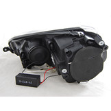 Koplampen geschikt voor VW Golf 5 10 03-09 Angel Eyes CCFL zwart