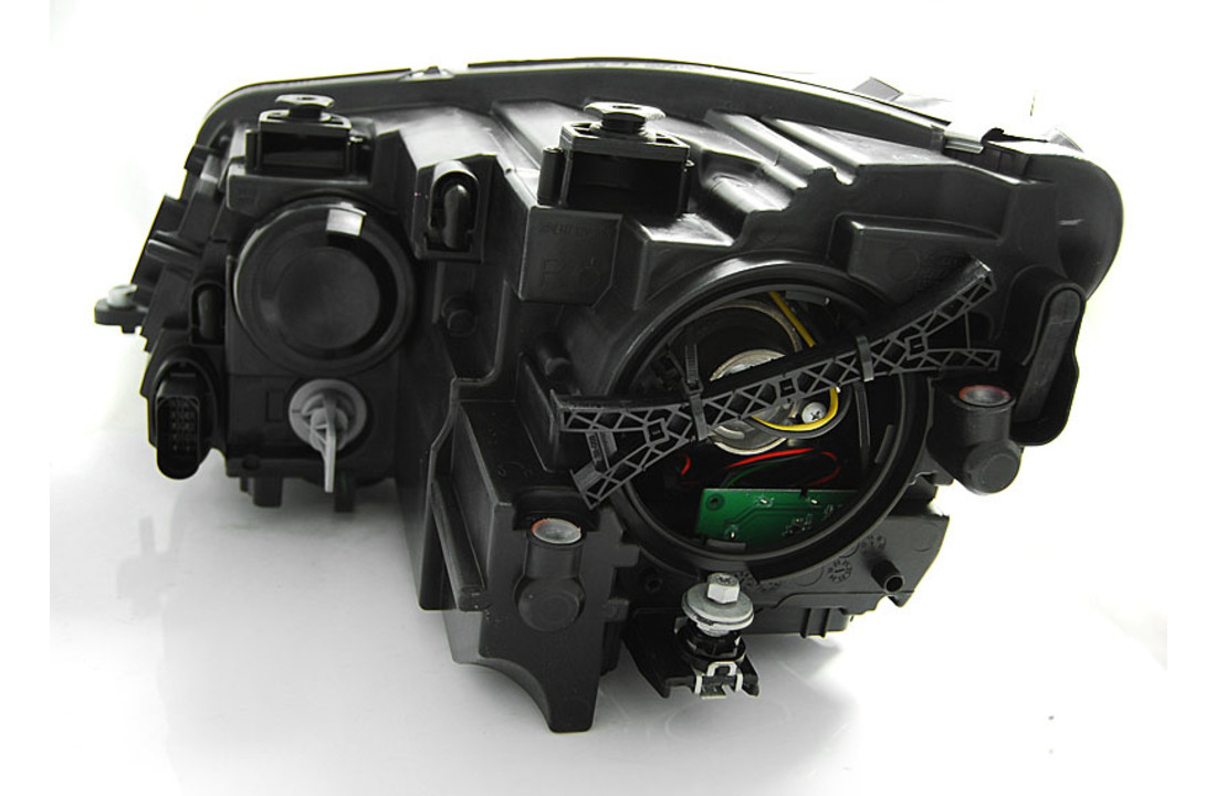Koplampen dagrijlicht VW TOURAN II 08 10-15 ZWART TRU DRL