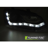 Koplampen met parkeerlicht geschikt voor VW Polo 6R 09-03-14 zwart