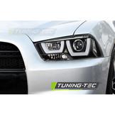 Koplampen met parkeerlicht geschikt voor Dodge Charger LX II 11-15 zwart