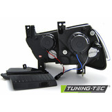 Koplampen met parkeerlicht geschikt voor Dodge Charger LX II 11-15 zwart