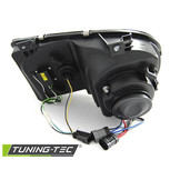 Koplampen met parkeerlicht geschikt voor Chrysler 300C 05-10 zwart tube light