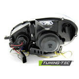 Koplampen met parkeerlicht geschikt voor Mercedes W204 11-14 zwart tube light