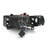 Koplampen geschikt voor Seat Leon/Toledo 04 99-08 04 Angel Eyes CCFL zwart