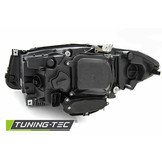 Koplampen xenon geschikt voor BMW F10/F11 10-07 13 AE LED zwart drl