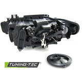 Koplampen dagrijlicht geschikt voor BMW F30/F31 10 11-05 15 Angel Eyes LED zwart