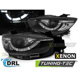 Koplampen xenon geschikt voor Mazda CX5 11-15 zwart DRL