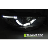 Koplampen dagrijlicht geschikt voor Mazda CX5 11-15 zwart true DRL