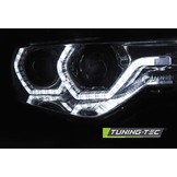 Koplampen dagrijlicht geschikt voor BMW F30/F31 10 11-05 15 Angel Eyes LED chroom DRL