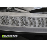 Koplampen dagrijlicht geschikt voor VW T6 15- chroom LED DRL