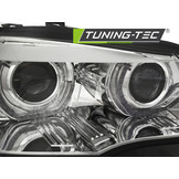 Koplampen xenon geschikt voor BMW X5 E70 07-10 AE DRL LED chroom HID