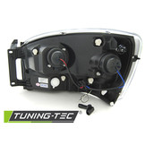 Koplampen met parkeerlicht geschikt voor Dodge Ram 06-08 zwart