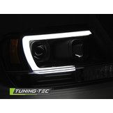 Koplampen met parkeerlicht geschikt voor Chrysler Jeep Grand Cherokee 99-05 05 zwart