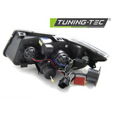 Koplampen geschikt voor BMW E90/E91 05-08 3D AE LED zwart