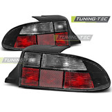 Achterlichten geschikt voor BMW Z3 01 96-99 roadster zwart