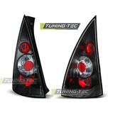 Achterlichten geschikt voor Citroën C3 03 02-08 05 zwart