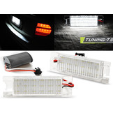 Kentekenverlichting LED geschikt voor Opel Zafira B/Astra H/Corsa D/Insignia/Vectra C LED CANBUS