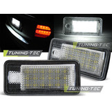 Kentekenverlichting LED geschikt voor Audi A3/A4/A6/Q7 Canbus LED