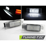 Kentekenverlichting LED geschikt voor Peugeot 106 307 308 406 407 Citroën C3 C4 C5 LED
