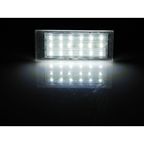 Kentekenverlichting LED geschikt voor Renault Twingo 2/Clio 3/Megane 2/ Laguna 2 3 LED