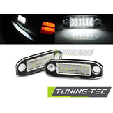 Kentekenverlichting LED geschikt voor Volvo S40/V50/S60/V70/S80/XC60/XC70/XC90 LED