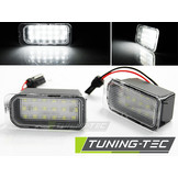Kentekenverlichting LED geschikt voor Ford Fiesta Focus Mondeo C-MAX S-MAX Galaxy LED