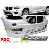 Tuning bumper geschikt voor BMW X1 E84 2009-2013 m-pakket PDC