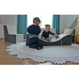 Peuter meubelset schuim uitgebreid beige & grijs