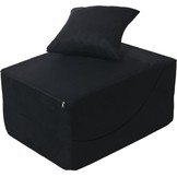 Relax sofa opvouwbaar zwart